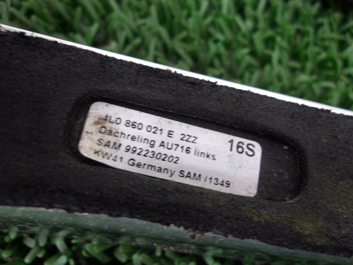 фото №9, Audi q7 4l рейлинги крышные комплект хром оригинал