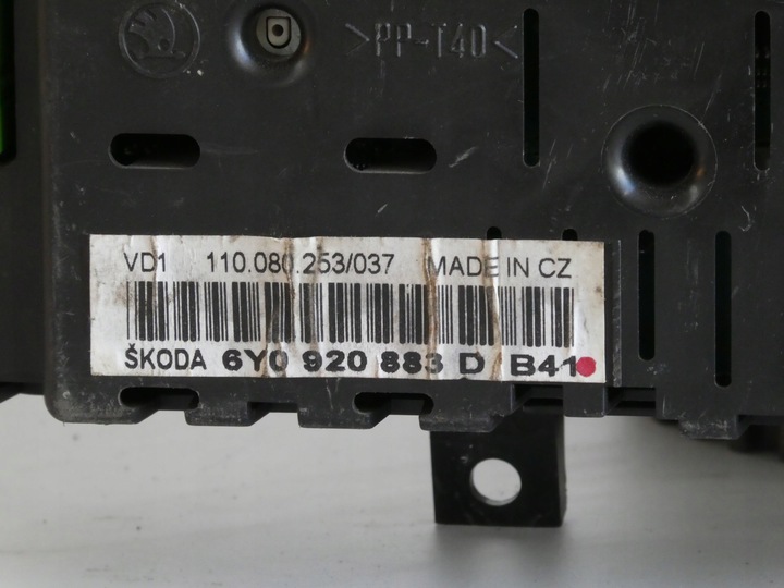 фото №5, Спидометр приборы skoda fabia i рестайлинг 1.9tdi