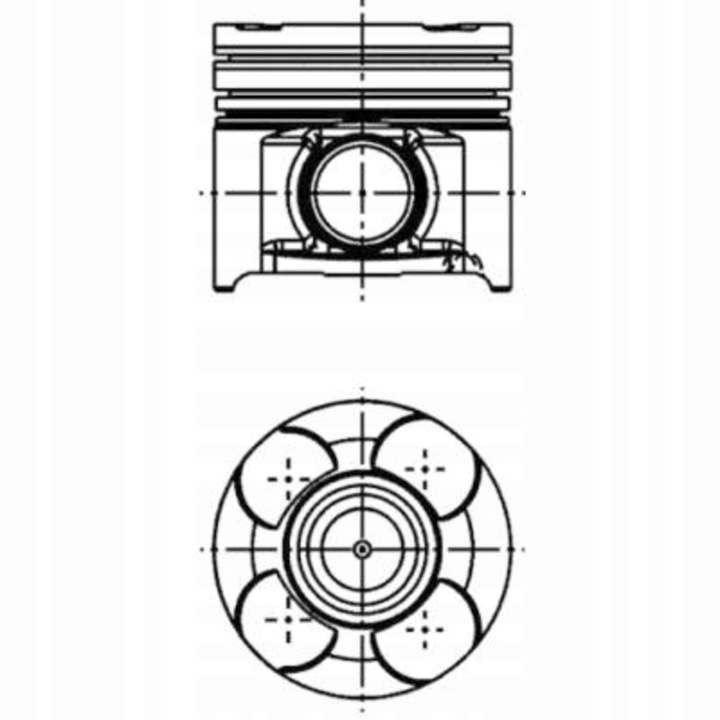 фото №1, Поршень kolbenschmidt