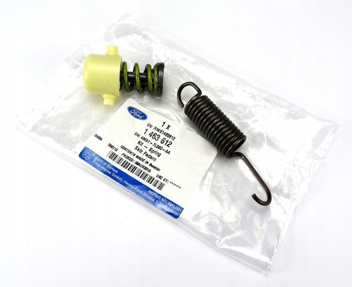 фото №1, Пружина педаль зчеплення ford c-max, focus ii оригінал