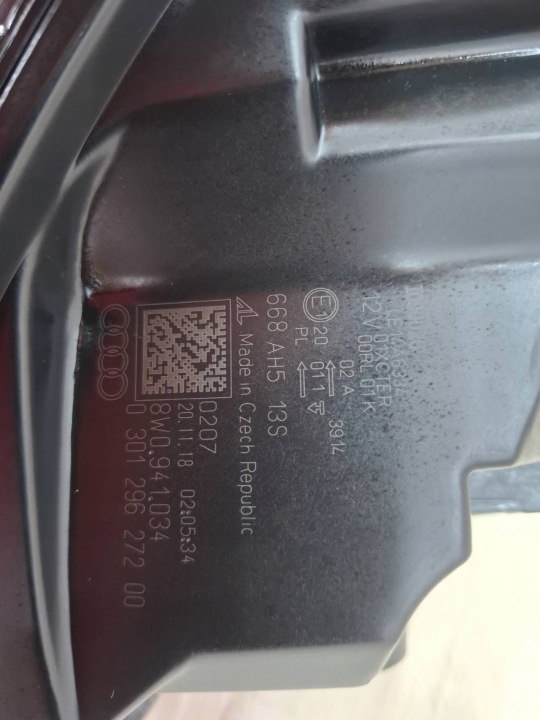 фото №14, Фара, фара правое перед audi a4 s4 b9 8w 8w0941034, полный led.