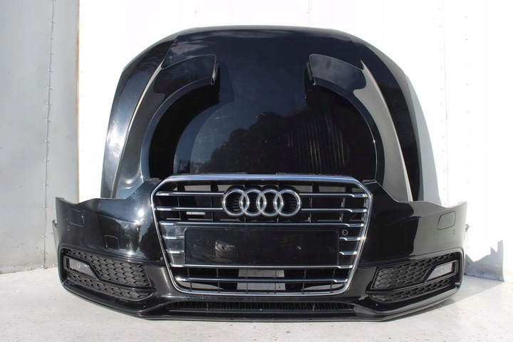 фото №8, Audi a5 рестайлинг перед 8t ly9t капот крылья бампер pas переднее усилитель b
