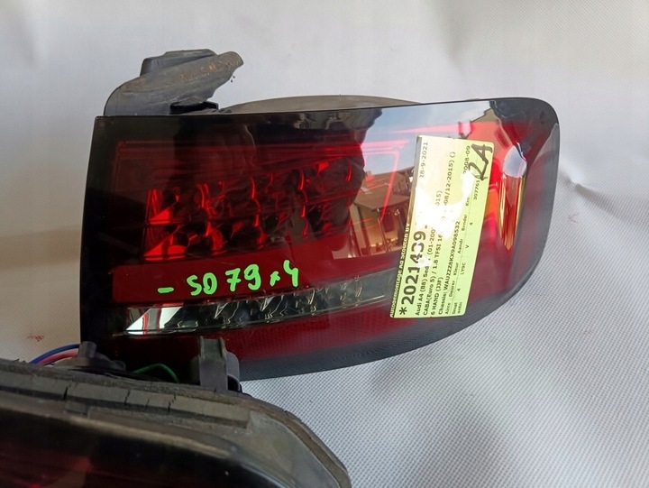 фото №6, Лампи зад тюнінг діодні audi a4 b8 8k 2007- sedan