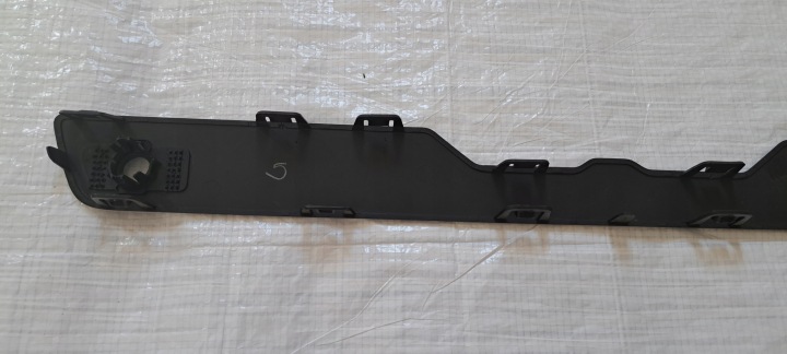 фото №13, Range rover sport рестайлинг молдинг решётки бампера перед jk62-17f914-aa