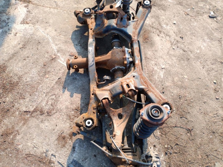 фото №14, Subaru legacy v 2.0d балка підвіски зад