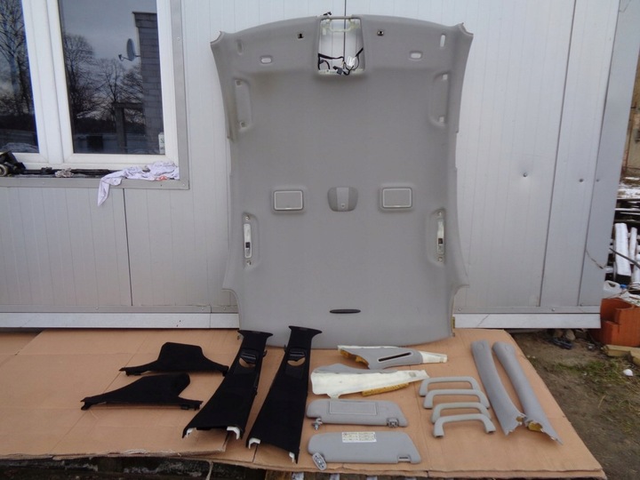 фото №1, Mercedes s w221 стеля захисні накладки стійки комплект