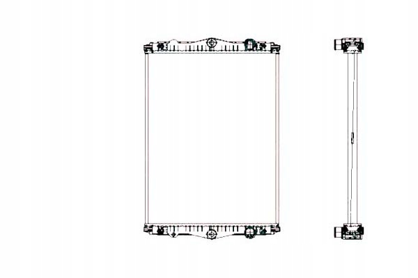 фото №1, Nrf радиаторов двигателя bez рамы daf lf 55 ce184c