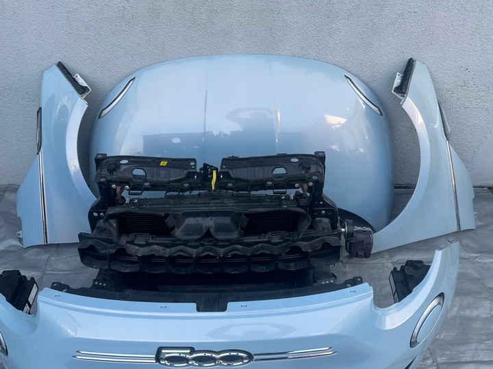 фото №7, Fiat 500e електрик бампер капот перед комплектний 2022-