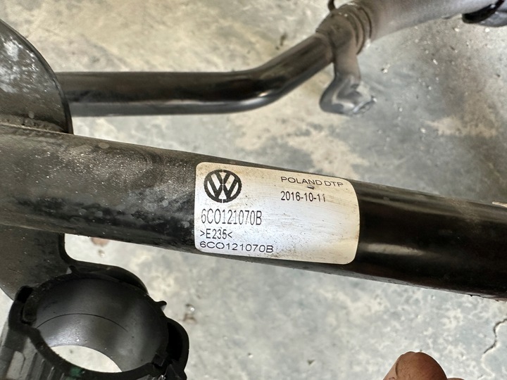 фото №6, Vw polo 6c 1.4 tdi дополнительный насос воды 6c0122051b