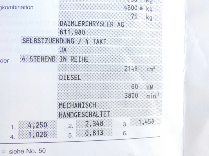 фото №13, Двигатель стойка mercedes vito w638 2.2 cdi 611.980 60kw film