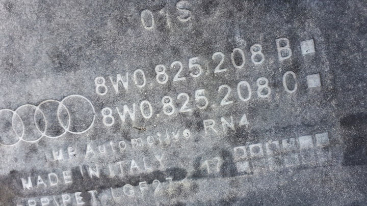 фото №11, S4 b9 8w a4 защита шасси правая правые перед a51