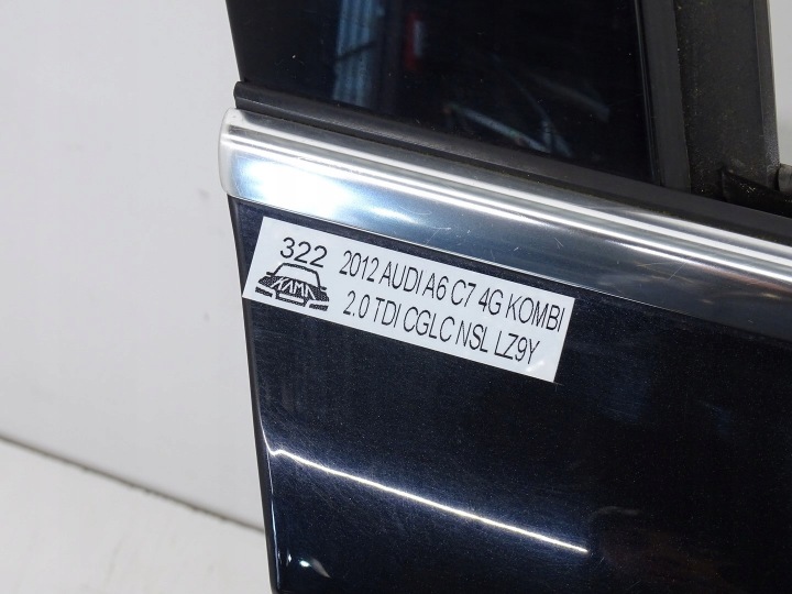 фото №10, Двері праві праве перед передні audi a6 c7 4g sedan / універсал чорні lz9y