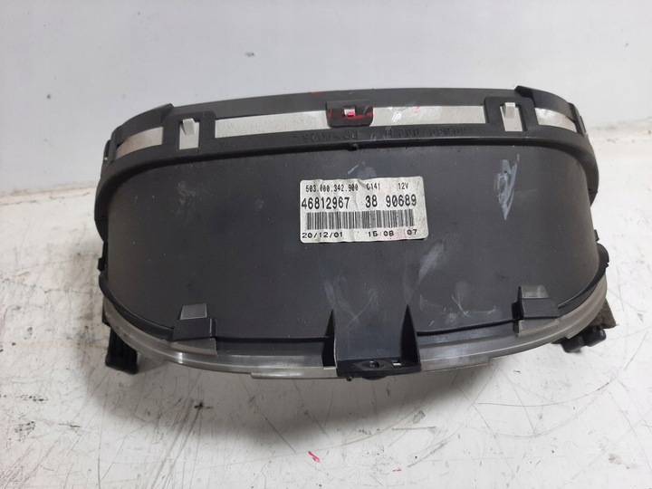 фото №14, Fiat punto ii 1.9jtd 01r блок керування двигуна набір bosch 0281001955 46789433