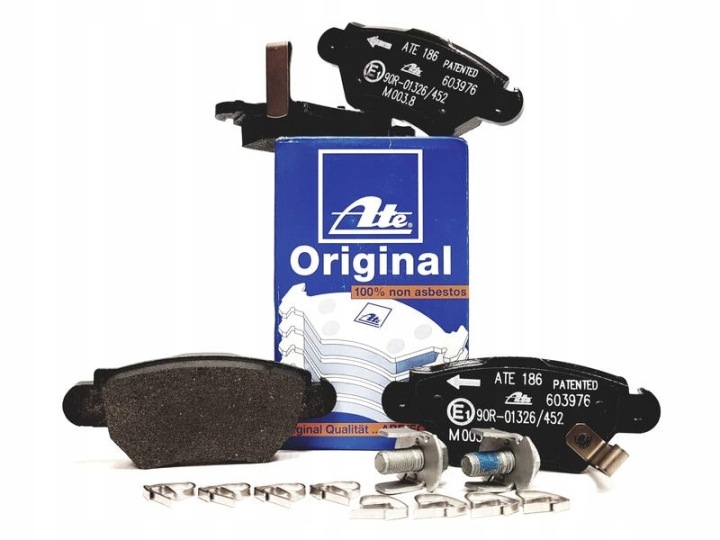 фото №16, Гальмівні колодки ham. opel t. astra/zafira 1,2-2,2 98-09 ate 13.0460-3976.2