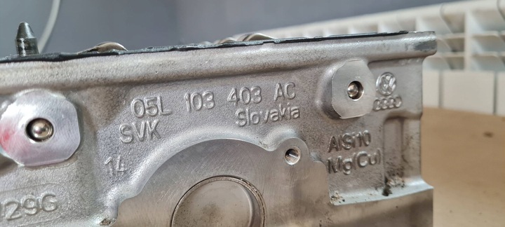 фото №10, A6 c8 4k головка вали кришка двигуна 2.0 tdi dtp 05l103403ac a4 b9 a5 q5