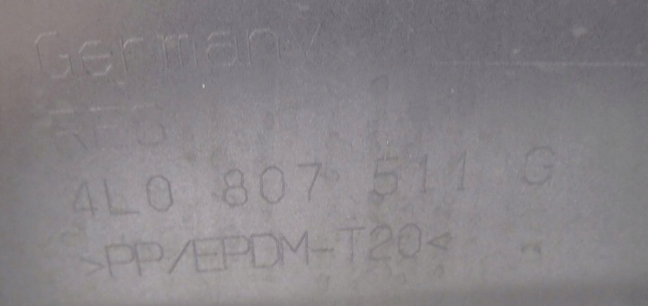 фото №12, Бампер зад задний рестайлинг lc9x 4l0807511g audi q7 4l