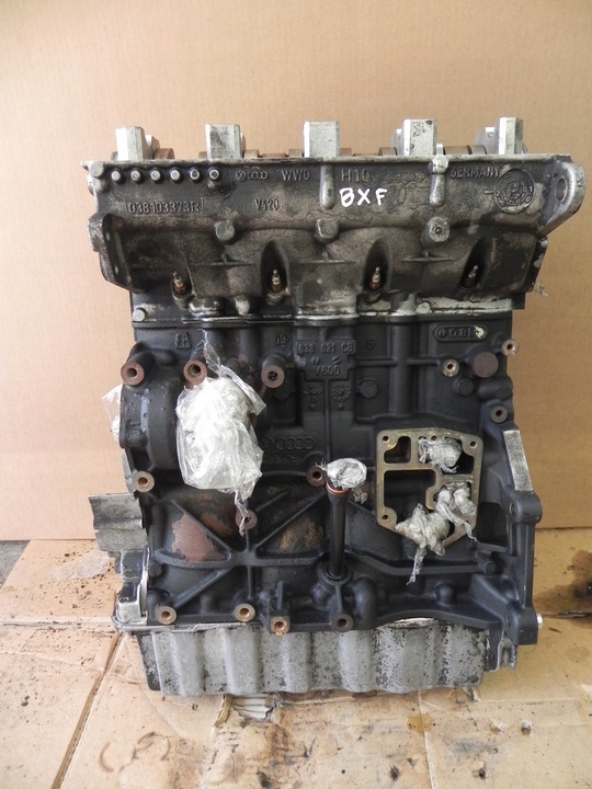фото №1, Vw golf v seat skoda bxf 1.9tdi блок двигателя двигатель головка