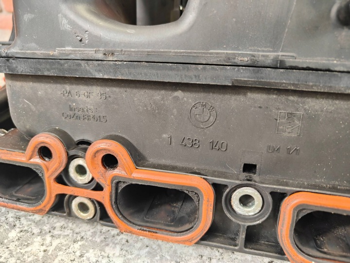 фото №9, Bmw 3 e46 5 e39 2.8 m52 бензин колектор впускний  1438140