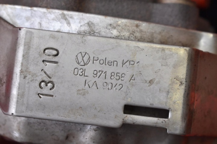 фото №8, Турбокомпрессор / турбина 03l253016h vw polo 5 v 6r 1.6 tdi 75 km 09-15
