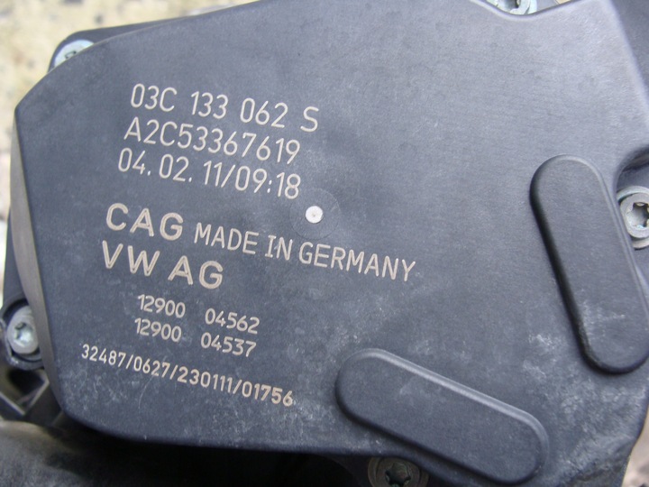 фото №2, Vw golf vi 1.4 дросельна заслінка 03c133062c