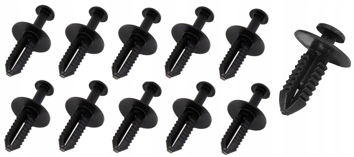 фото №1, 10x mercedes клипсы подкрылки штифт распорный защитные накладки