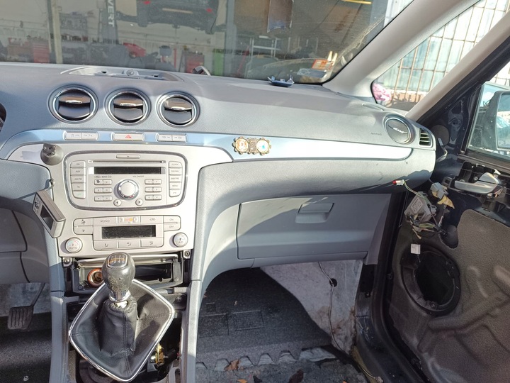 фото №6, Панель роздавальна капот консоль оригінал ford s-max mk1 galax 07-14 сірий