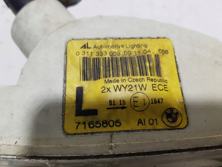 фото №12, Лампа перед поворотник поворотник лівий 7165805 bmw e63 e64