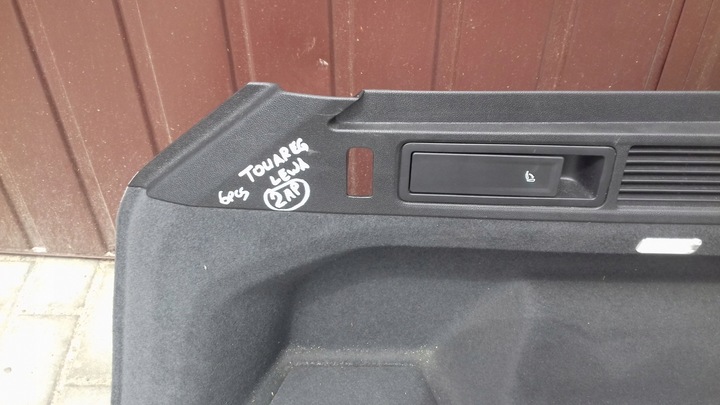 фото №2, Обивка багажника левая 760867037c vw touareg iii