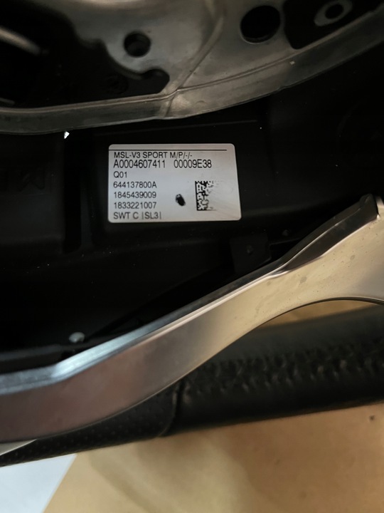 фото №7, Mercedes gla w156 cla w117 руль кожа чёрная