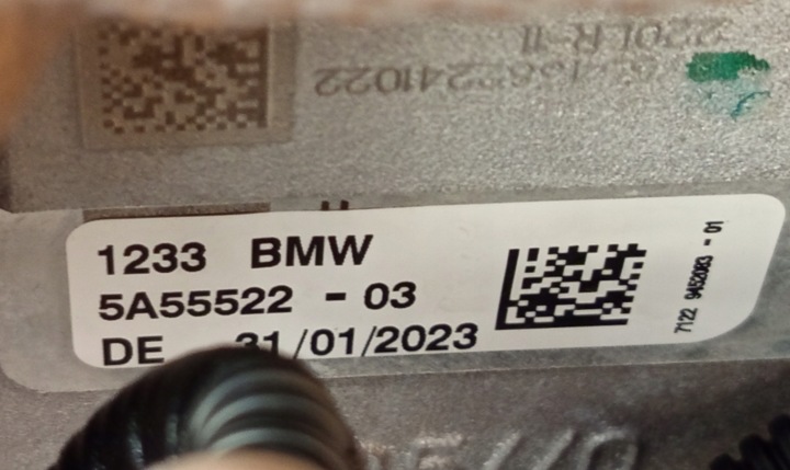 фото №15, Bmw (oem) 9845182 i4 g26 m40 m50 ix двигатель привод электрический пробег 850 km.