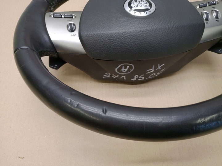 фото №9, Руль + подушка кожа лепестки мультифункция jaguar xf x250 2008-2011