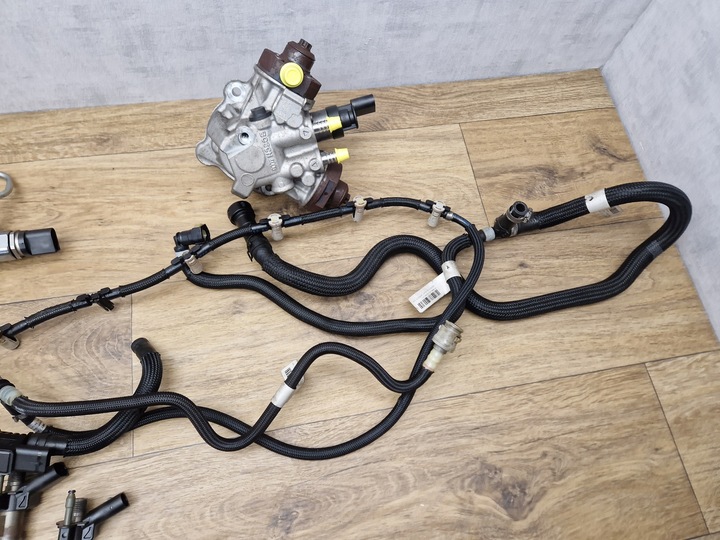 фото №8, Bmw f10 f11 система топливный комплектный форсунки насос n57 313km 3.0d 535d
