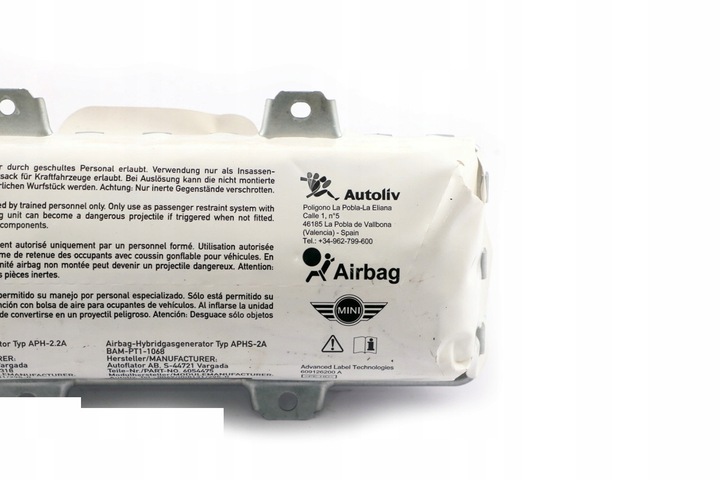 фото №10, Mini r55 r56 r57 подушка безопасности пассажира подушка безопасности 2755735