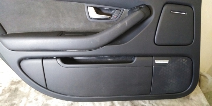 фото №7, Audi a8 d3 довгий оббивка двері лівий зад алькантара