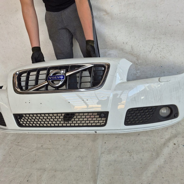 фото №4, Volvo v70 iii 3 07-14 бампер перед переднє pdc + омивачі