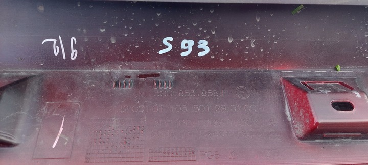 фото №6, Vw passat b8 планка порогова права 3g0853858f