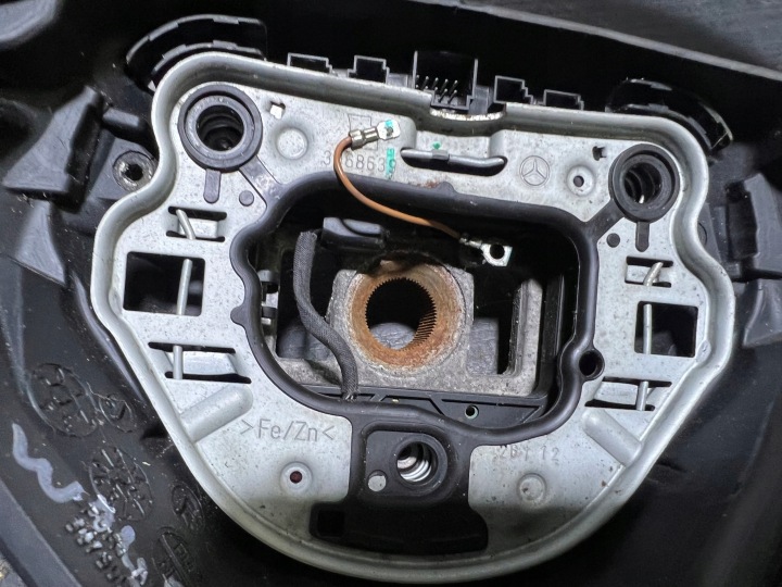 фото №8, Mercedes a b cla gla w246 w176 w117 w156 кермо пластикова пластик org