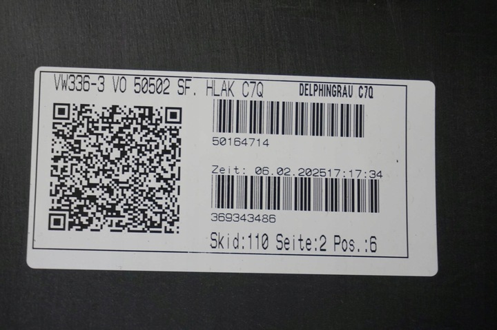 фото №16, Новый org бампер переднее 6xpdc vw tayron 2024- lak.lc7q