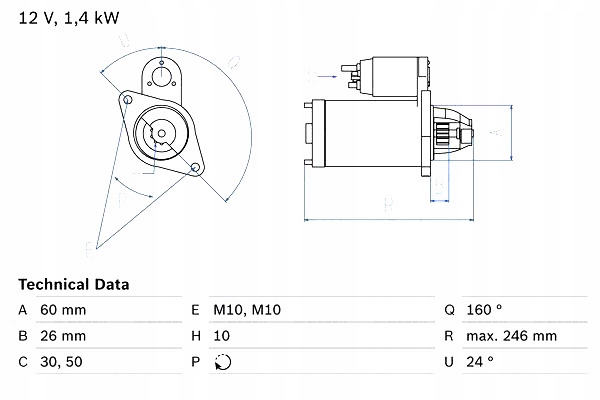 фото №2, Стартер mercedes c cl203 c t-model s202 c t-model s203 c w202 c