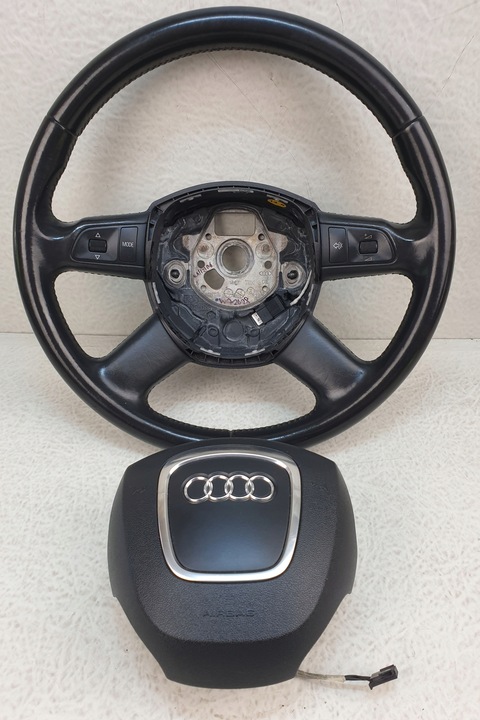 фото №12, Audi q7 4l шкіряний кермо комплектна оригінал