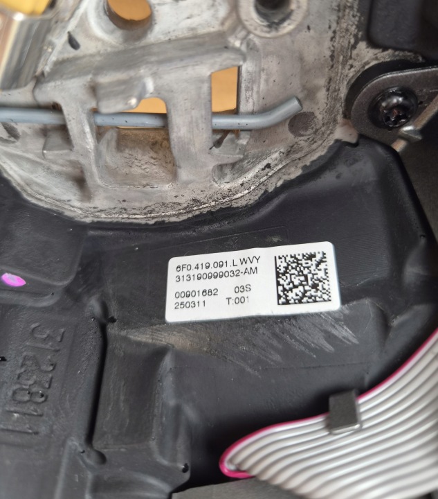 фото №7, Руль seat arona ibiza fr 6f0419091l новая оригинал кожа