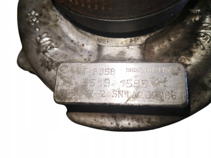 фото №10, Турбокомпрессор / турбина alfa romeo 147 156 1.9 jtd 8v 55191595