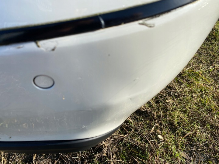 фото №14, W218 cls mercedes заднее бампер спойлер накладка бампера зад pdc