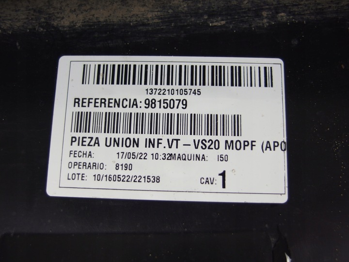 фото №12, Захист плита pod бампер переднє mercedes vito v-klasa a447