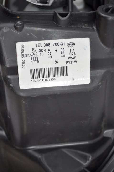 фото №7, Фара левое opel astra h bi-xenon 1el00870031