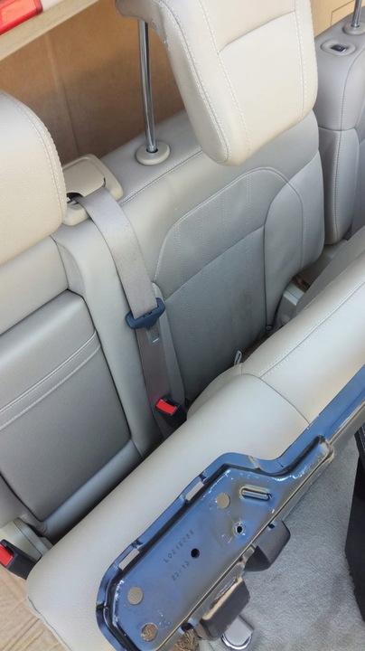 фото №9, Mercedes gl x166 диван зад 4 x обшивки перед зад krem светлый без гидроусилителя 3 rzędu