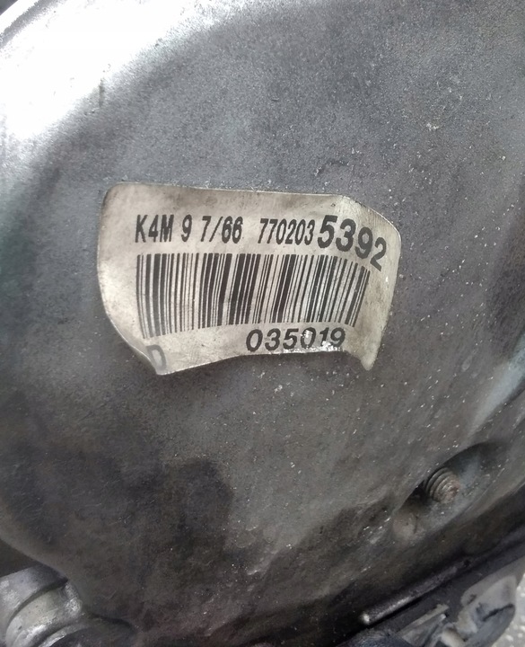 фото №7, Renault scenic ii fl 1.6 16v двигун k4m766 bdb vat23