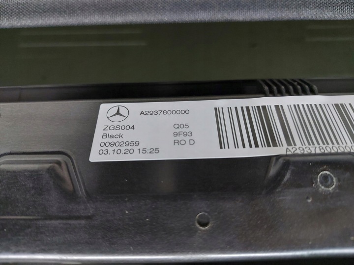 фото №6, Mercedes eqc 400 w293 крыша люк панорама a2937800000