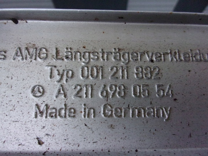 фото №10, Mercedes w211 e55 amg порог пороги a2116980654