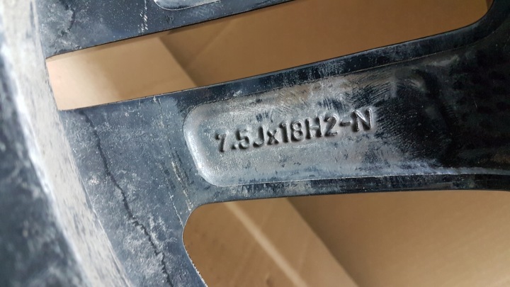 фото №11, Диск mercedes w205 amg 7.5jx18 et44